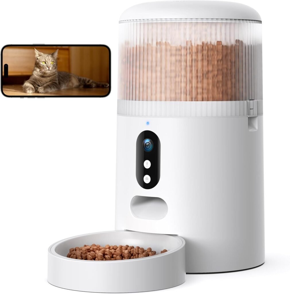 Faroro Comedero Gato Automatico WiFi